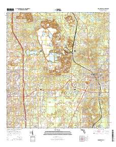 Brooksville 2015 topographic map thumbnail