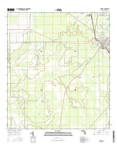 Bunnell 2015 topographic map thumbnail