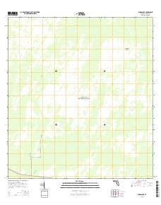 Burns Lake 2015 topographic map thumbnail