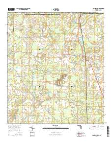 Campbellton 2015 topographic map thumbnail