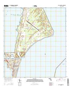 Cape Canaveral 2015 topographic map thumbnail