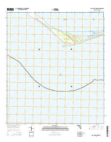 Cape Saint George 2015 topographic map thumbnail