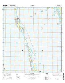Captiva 2015 topographic map thumbnail