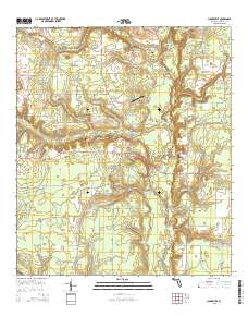 Clarksville 2015 topographic map thumbnail