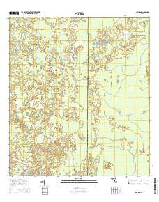 Clay Sink 2015 topographic map thumbnail