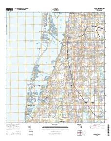 Clearwater 2015 topographic map thumbnail