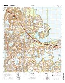 Clermont East 2015 topographic map thumbnail