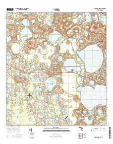 Clermont West 2015 topographic map thumbnail