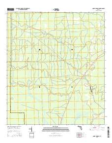 Cooks Hammock 2015 topographic map thumbnail