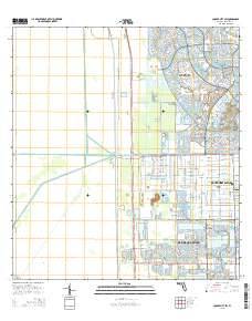 Cooper City SW 2015 topographic map thumbnail