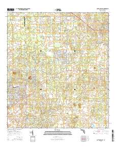 Cotton Plant 2015 topographic map thumbnail