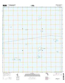 Cottrell Key 2015 topographic map thumbnail
