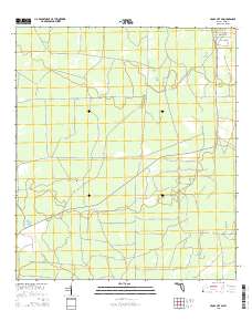 Cross City SW 2015 topographic map thumbnail