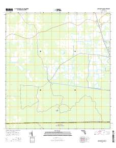 Cow Bone Island 2015 topographic map thumbnail