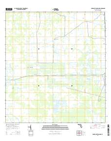 Crows Nest Hammock 2015 topographic map thumbnail
