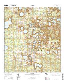 Crystal Lake 2015 topographic map thumbnail