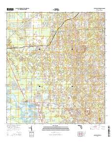 Crystal River 2015 topographic map thumbnail