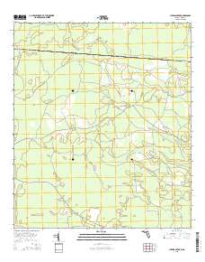 Cypress Creek 2015 topographic map thumbnail