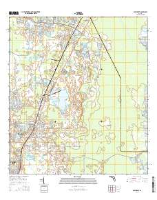 Davenport 2015 topographic map thumbnail