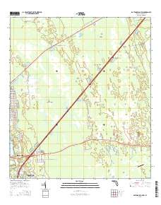 Daytona Beach SW 2015 topographic map thumbnail