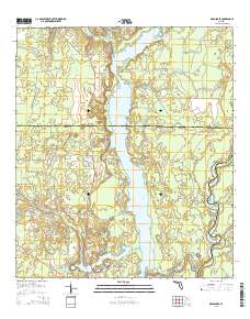 Dead Lakes 2015 topographic map thumbnail