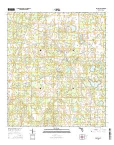 Dellwood 2015 topographic map thumbnail