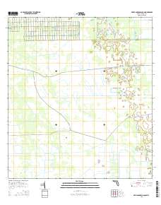 Devils Garden Slough 2015 topographic map thumbnail