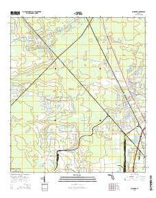 Dinsmore 2015 topographic map thumbnail
