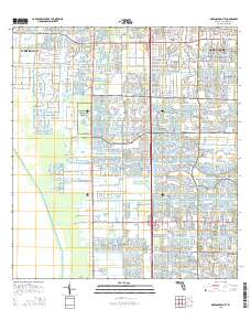 Greenacres City 2015 topographic map thumbnail