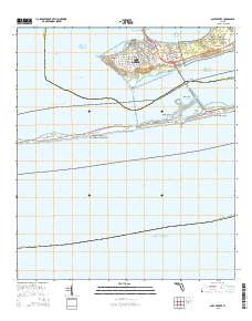 Gulf Breeze 2015 topographic map thumbnail