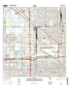 Hialeah 2015 topographic map thumbnail