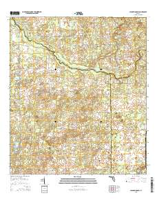 High Springs SW 2015 topographic map thumbnail