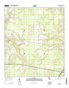 Hilliard SW 2015 topographic map thumbnail
