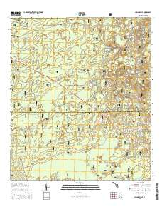 Hilliardville 2015 topographic map thumbnail