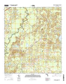 Hinsons Crossroads 2015 topographic map thumbnail