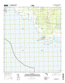 Horseshoe Beach 2015 topographic map thumbnail