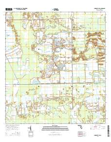 Immokalee SW 2015 topographic map thumbnail