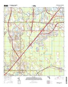 Intercession City 2015 topographic map thumbnail