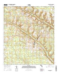 Juniper Creek 2015 topographic map thumbnail