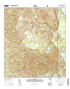 Juniper Springs 2015 topographic map thumbnail