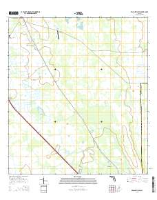 Kenansville SW 2015 topographic map thumbnail