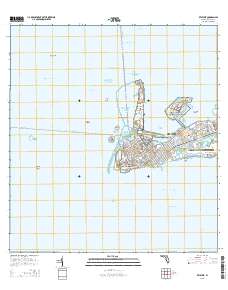 Key West 2015 topographic map thumbnail