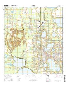 Keystone Heights 2015 topographic map thumbnail