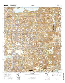 Lady Lake 2015 topographic map thumbnail