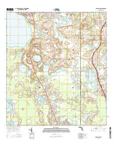 Lake Louisa 2015 topographic map thumbnail