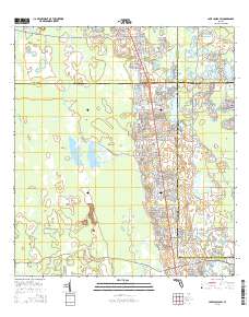 Lake Louisa SW 2015 topographic map thumbnail