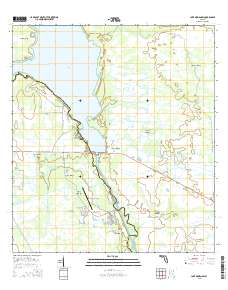Lake Marian SW 2015 topographic map thumbnail