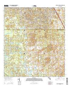 Lake Panasoffkee NW 2015 topographic map thumbnail