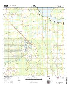 Lake Weohyakapka SE 2015 topographic map thumbnail