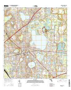Lakeland 2015 topographic map thumbnail